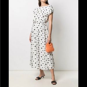 Armani Exchange Maxi dress  heart pattern NWT ♥️